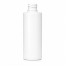 4 oz White LDPE Cylinder Round 24-410 Plastic Bottle