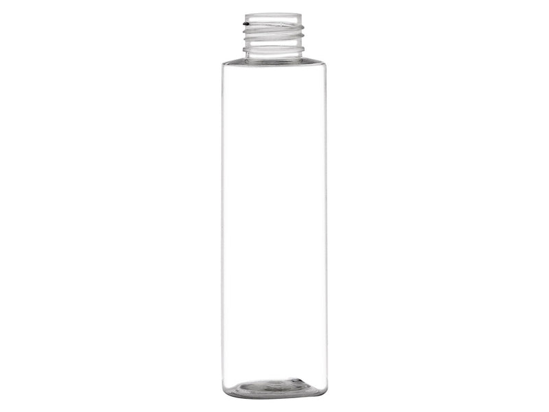 5 oz Clear 24-410 Cylinder Round PET Plastic Bottle