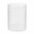 4 oz Natural-Colored (Clarified) 58-400 Polypropylene (PP) Single Wall Plastic Jar