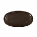 2 oz Brown 20-400 HDPE Oblong Plastic Bottle