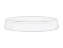 70-400 White Smooth Plastic Cap (Unlined)