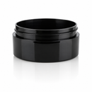 2 oz Black 70-400 Thick Wall PP Plastic Jar