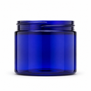 12 oz Blue Plastic Straight-Sided Jar 89-400 PET