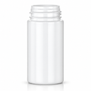 100 mL White PET 43mm Foamer Style Cylinder Round Plastic Bottle