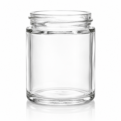 2 oz Clear 48-400 Glass Jar