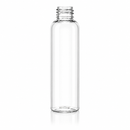 6 oz Clear 24-410 PET Cosmo Round Plastic Bottle