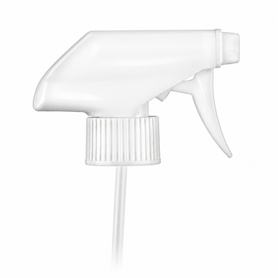 28-410 White Trigger Sprayer 9.875" Dip Tube (.9cc Output)