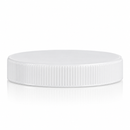 89-400 White Ribbed Cap (Universal Heat Seal Liner)