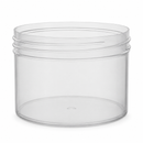 8 oz Natural-Colored 89-400 PP Single Wall Plastic Jar