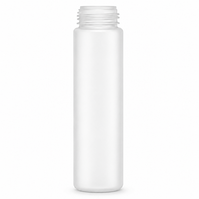 210 mL White 43mm PET Foamer Style Cylinder Plastic Bottle