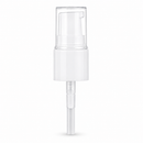 18-415 White Smooth Cosmetic Treatment Pump (3.75" dip tube ,130MCL output)
