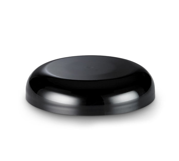 70-400 Black Dome Plastic Cap (No Liner)