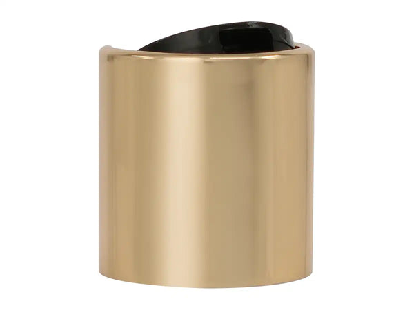 24-410 Gold/Black Smooth Disc Top Cap (.305" Orifice)
