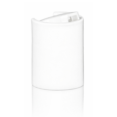 20-415 White Smooth Disc Top Cap (.270" Orifice)