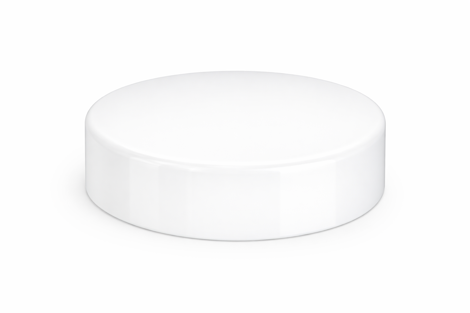 53-400 White Smooth Cap (Linerless) - Citadel Packaging