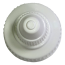 20-410 White Fine Ribbed Twist Open & Close Dispensing Closure (.118" Orifice) PE Foam Gasket