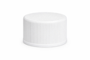20-410 White Ribbed Stipple Top Cap (Foam Liner)