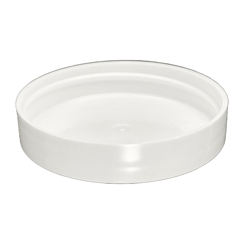 58-400 White Smooth Plastic Cap (No Liner)