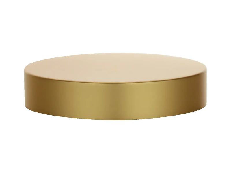 89-400 Brushed Gold Metal Shell Cap (Foam Liner)