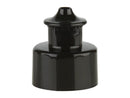28-410 Black Smooth Push Pull Plastic Cap