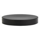 89-400 Black Smooth Plastic Cap (Printed Pressure Sensitive Liner)