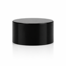 28-410 Black Smooth Plastic Cap (Foam Liner)