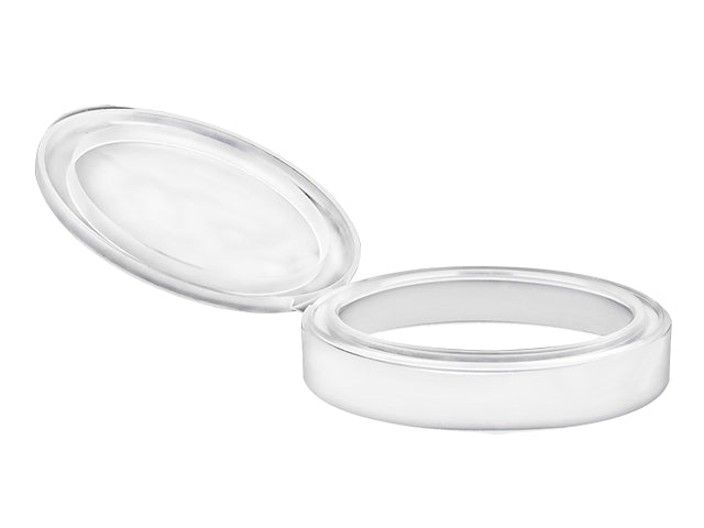 89-400 White Smooth Display Snap Top Closure