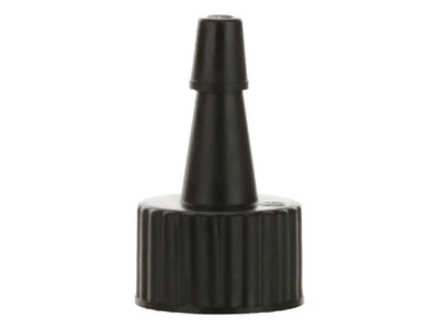 20-410 Black Ribbed Dispensing Yorker Style Cap