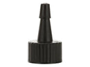 20-410 Black Ribbed Dispensing Yorker Style Cap