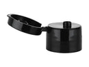 24-410 Black Smooth Snap Top Cap (.187" Orifice)
