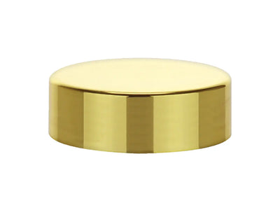 38-400 Gold Smooth Metal Shell Cap (Foam Liner)