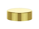 38-400 Gold Smooth Metal Shell Cap (Foam Liner)