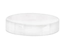 58-400 White Smooth Plastic Cap (No Liner)