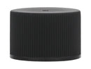 24-410 Black Ribbed Stipple Top Cap (.035" Foam Liner)