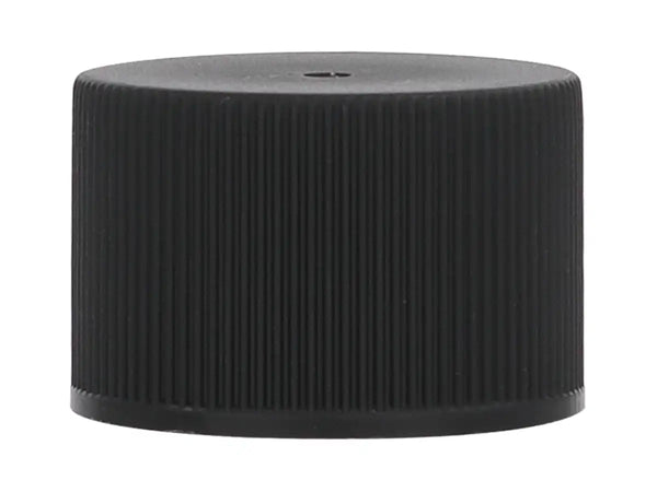 24-410 Black Ribbed Stipple Top Cap (.035" Foam Liner)