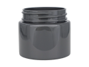 3oz Gray 53-400 PET Single Wall Round Plastic Jar