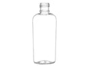 1 oz Clear PET 15-415 Cosmo Oval Plastic Bottle