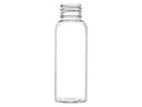 1 oz Clear 20-410 PET Cosmo Round Plastic Bottle