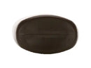 2 oz Brown 20-400 HDPE Oblong Round Plastic Bottle