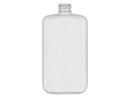 8 oz Natural-Colored 24-410 HDPE Oblong Plastic Bottle