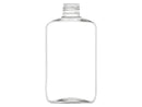 8oz Clear 24-410 PET Oblong Plastic Bottle