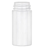 100 mL White PET 43mm Foamer Style Cylinder Round Plastic Bottle