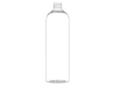 16 oz Clear 24-410 PET Cosmo Round Plastic Bottle