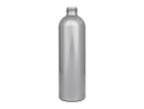 12 oz Silver 24-410 Cosmo Round PET Plastic Bottle