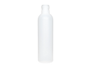 6oz Natural Colored 24-415 HDPE Cosmo Round Plastic Bottle