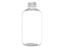 3oz Clear 20-410 Boston Round PET Plastic Bottle