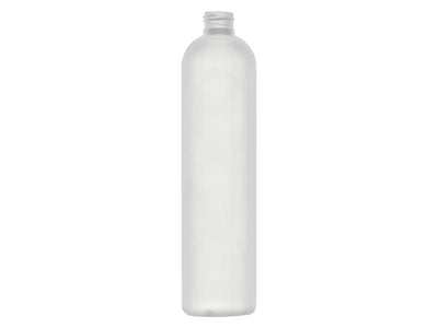 10oz Natural-Colored 24-410 Cosmo (Bullet) Round HDPE Plastic Bottle