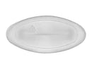 5oz Natural-Colored 24-410 HDPE Oval Plastic Bottle