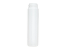 250 mL 43mm Natural Colored HDPE Cylinder Round Foamer Style Bottle