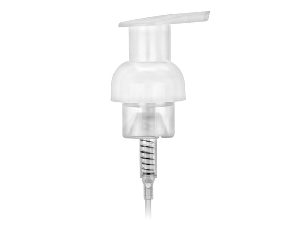 40mm White Smooth Foamer Pump With 5" Dip Tube